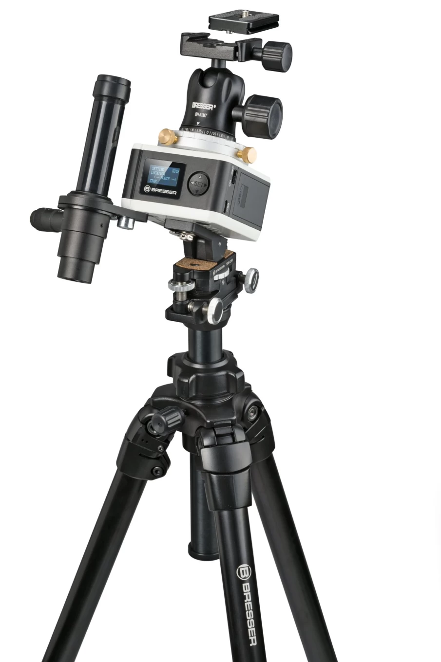 Bresser StarTracker Astronomical Telescope Mount Kit for Astrophotography - Portable EQ Tracking Mount