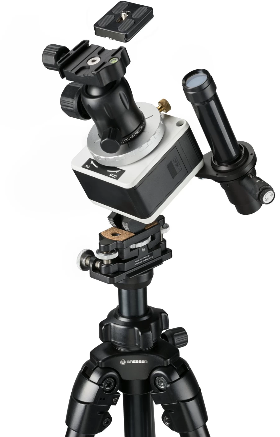 Bresser StarTracker Astronomical Telescope Mount Kit for Astrophotography - Portable EQ Tracking Mount