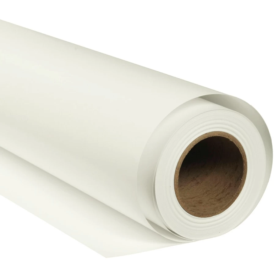 Bresser SBP32 Polar White Photography Background Paper Roll - 2.72m x 11m for Studio Shoots