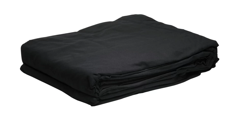 Bresser Y-9 Professional Photography Backdrop 6x6 Meters Black Background Cloth