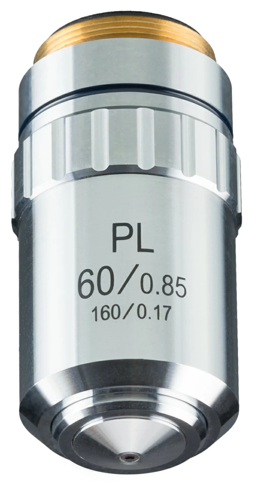 Bresser Din-Pl 60X Planachromatic Microscope for High-Precision Laboratory Use