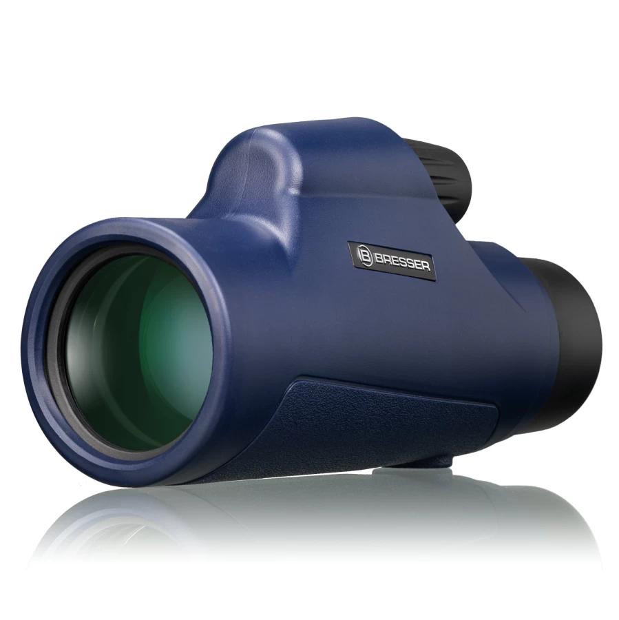 Bresser Topas 7x42 Waterproof Roof Prism Monocular - High Power Compact Binocular Alternative for Outdoor Adventures
