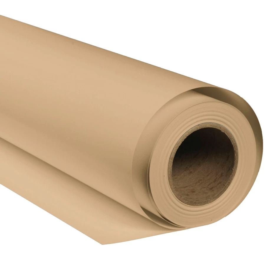 Bresser SBP15 Beige Paper Background Roll - 2m x 11m for Photography Backdrops