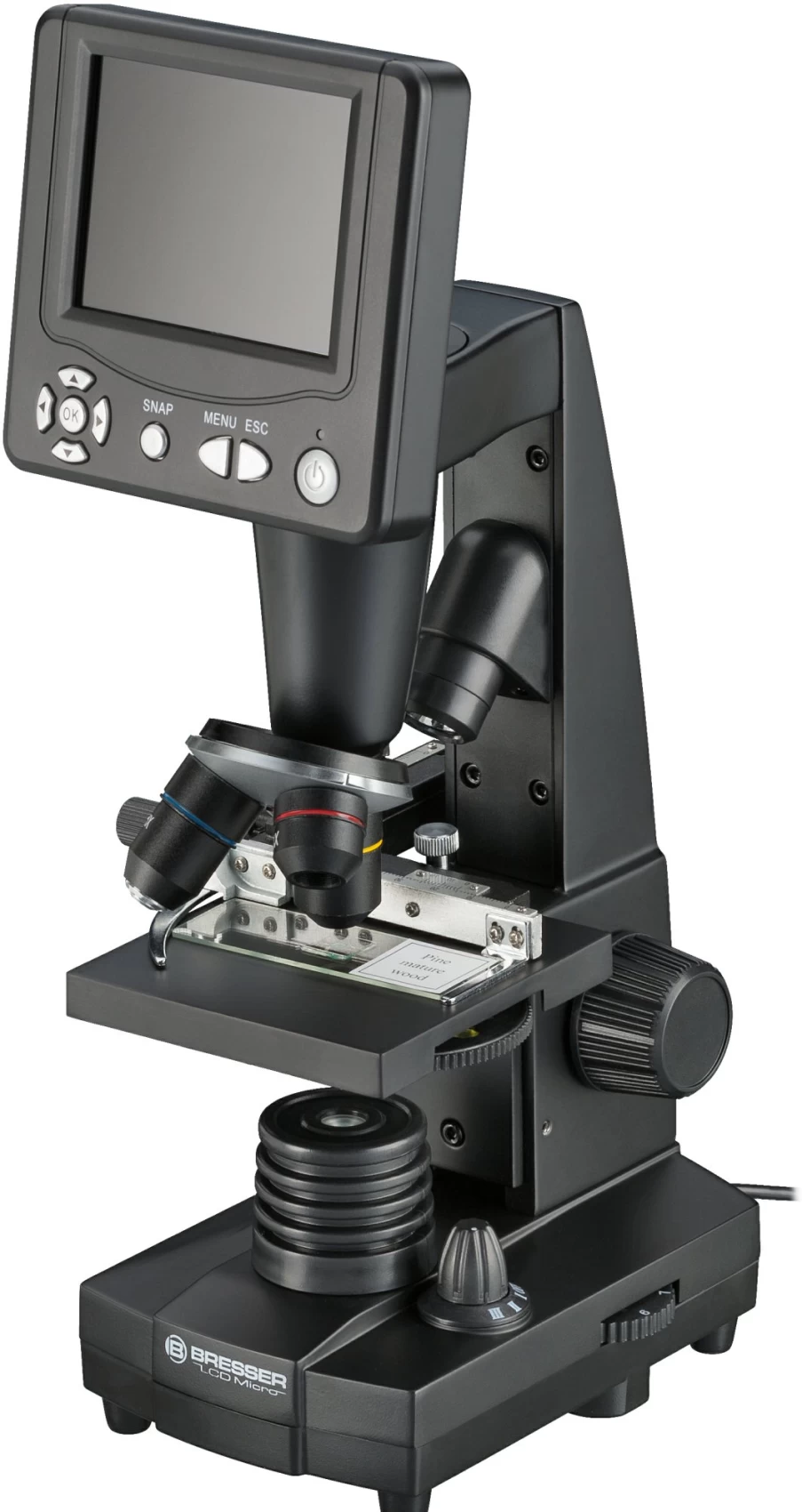 Bresser 3.5" LCD Student Microscope with 8.9cm Display for Educational Use