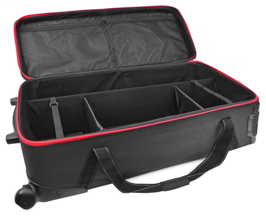 Bresser Br-B103 Rolling Studio Case - Durable 108x32x35cm Wheeled Transport Case for Equipment