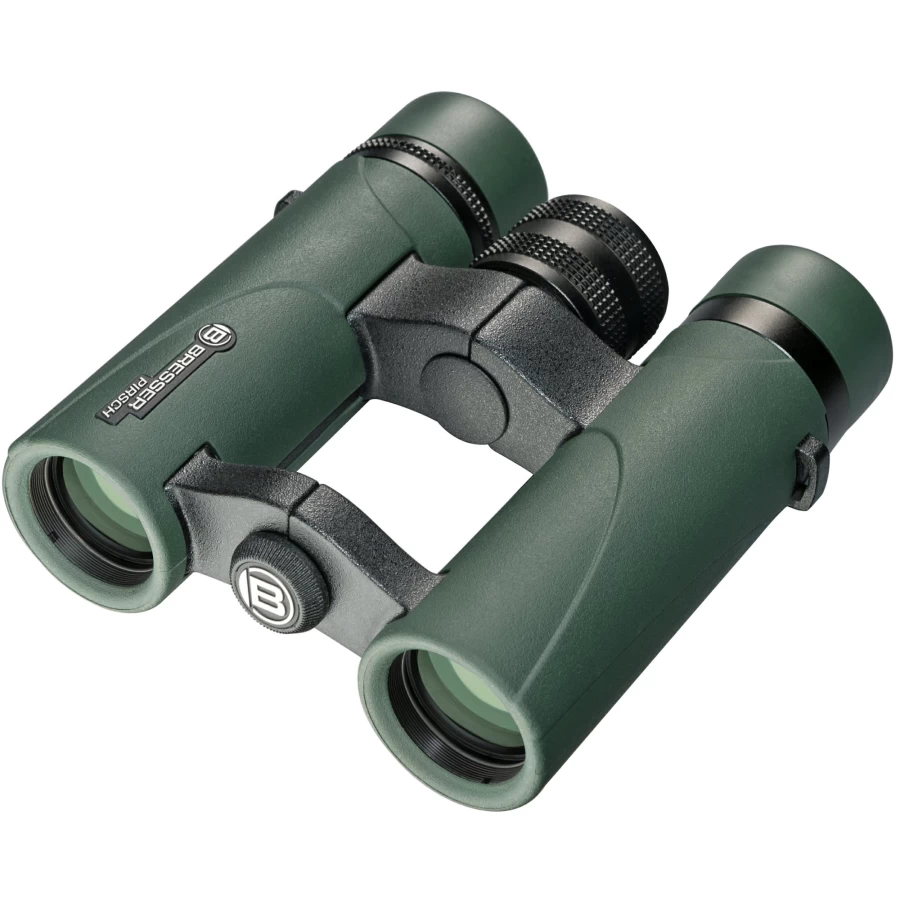 Bresser Pirsch 10x26 Compact Binoculars with Phase Coating - High-Performance Hunting & Birdwatching Optics