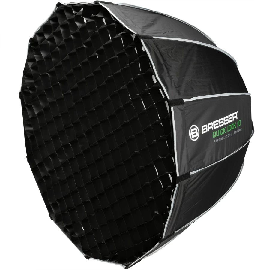 Bresser Quick Lock 90cm Deep Parabolic Softbox for Professional Photography Lighting