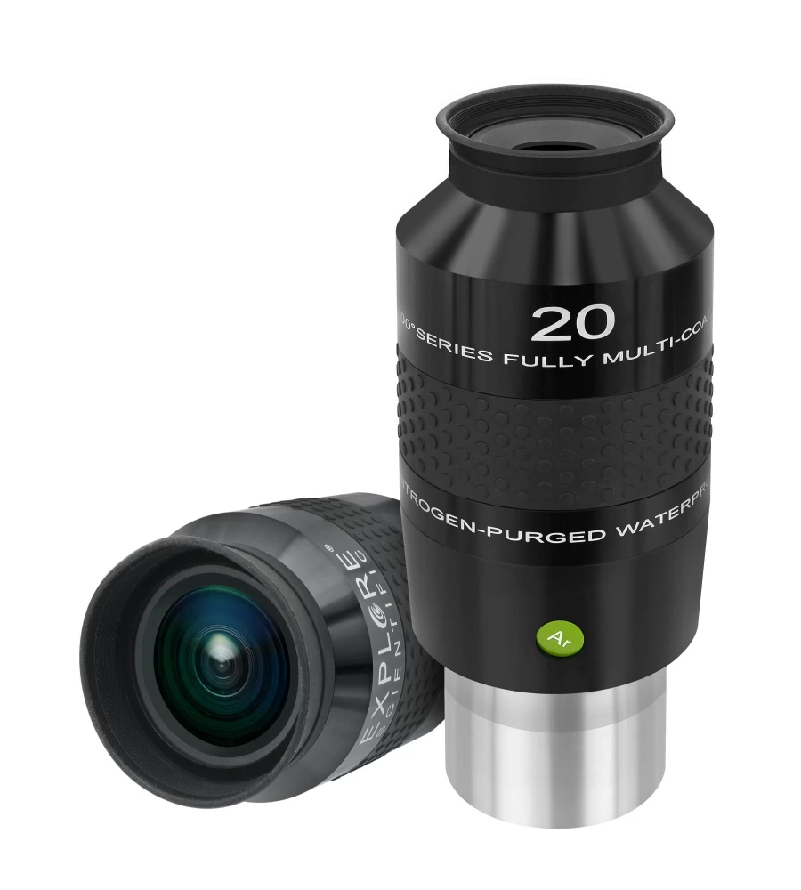 Bresser 20mm 100° Ultra Wide Angle Eyepiece (2") for Telescopes - Explore Scientific Alternative