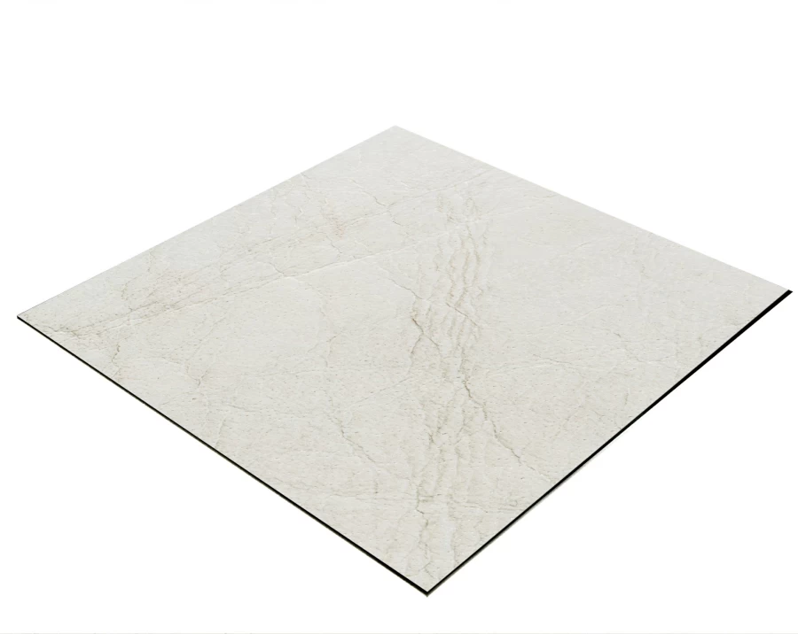 Bresser 60x60cm White Leather-Look Flat Lay Photography Background for Tabletop Product Shoots