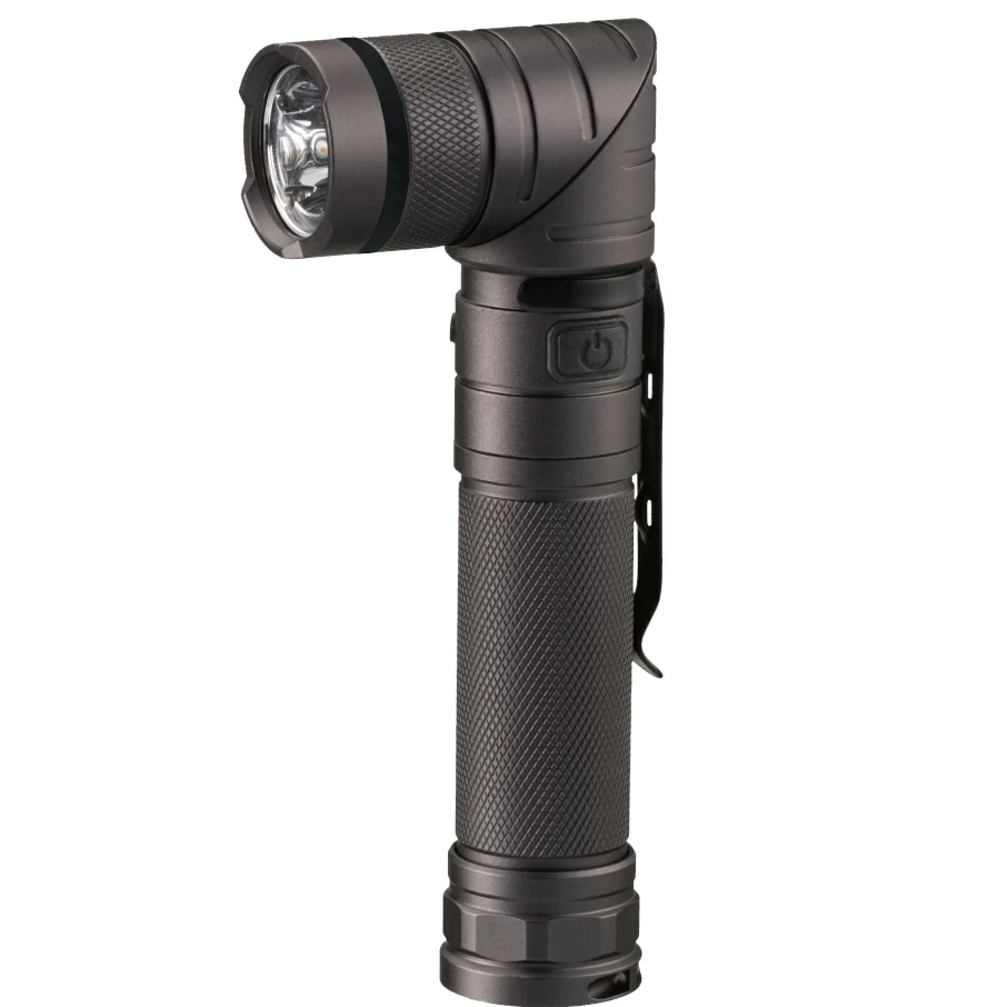 Bresser National Geographic Illuminos 800 LED Torch - 800 Lumen High-Powered Flashlight for Outdoor Adventures