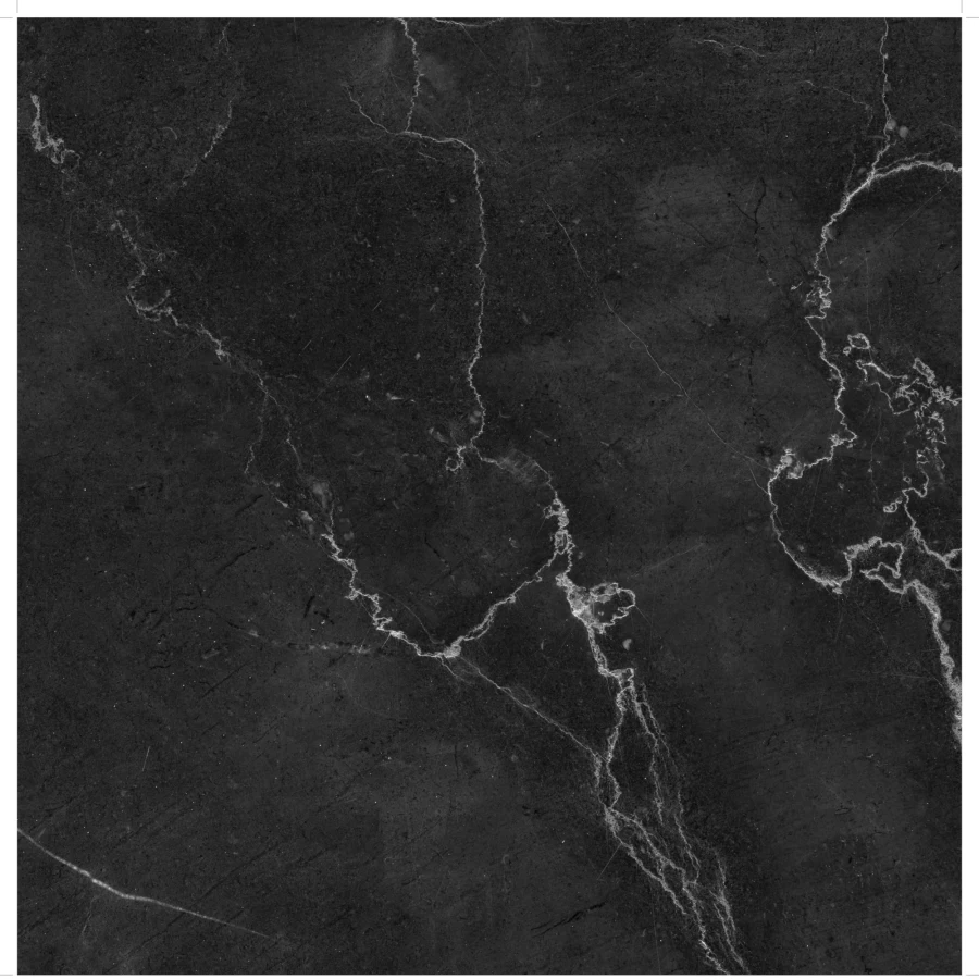 Bresser 60x60cm Black Marble Tabletop Photography Background for Flat Lay Product Shots