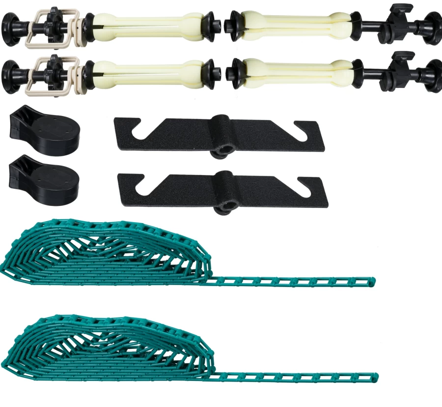 Bresser MB-10 Wall-Mounted Background Roll Holder System for Dual Photography Backdrops