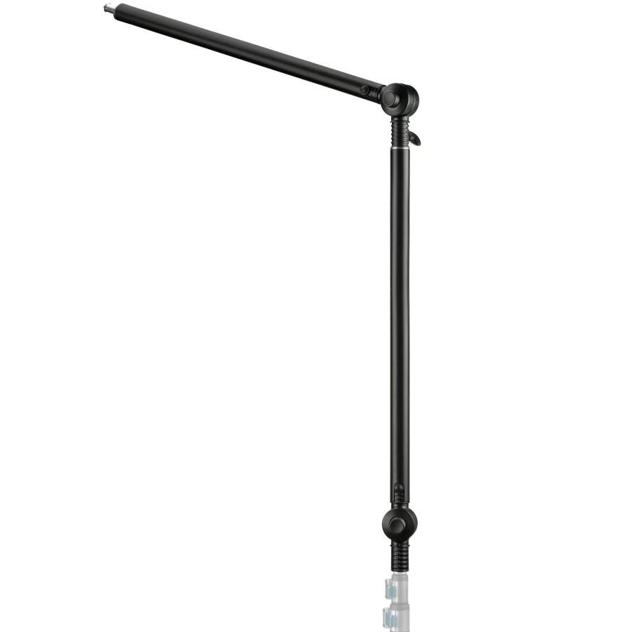 Bresser BR-05B Space Arm with Multi-Clamp for Light Stands – Adjustable Mounting Bracket for Photography & Studio Equipment