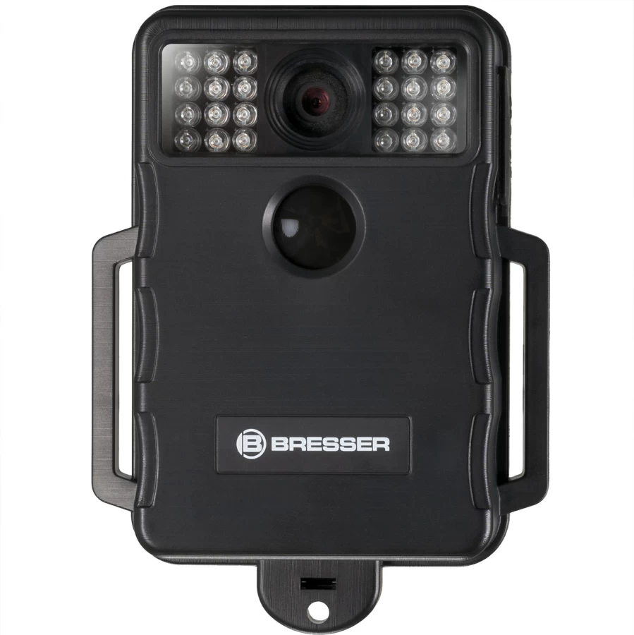 Bresser 5MP Full HD Wildlife Camera with Night Vision, PIR Motion Sensor, and Waterproof Design for Outdoor Hunting Surveillance
