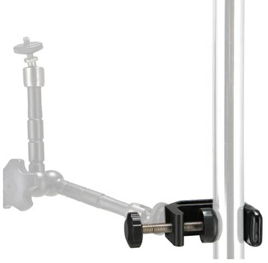 Bresser BR-13 U-Clamp with 1/4" Thread Mount for Telescopes, Cameras, and Binoculars - Durable Aluminum Alloy Bracket