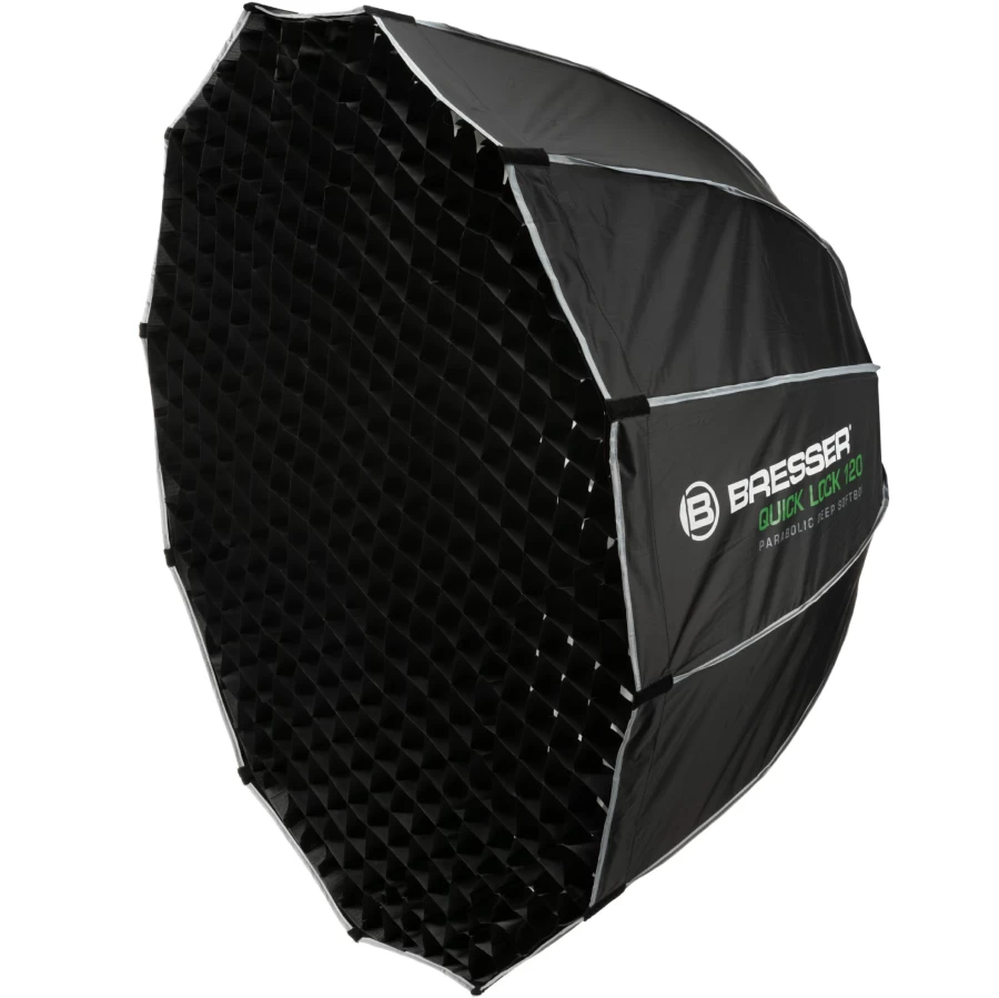 Bresser Quick Lock 120cm Deep Parabolic Softbox for Professional Photography Lighting