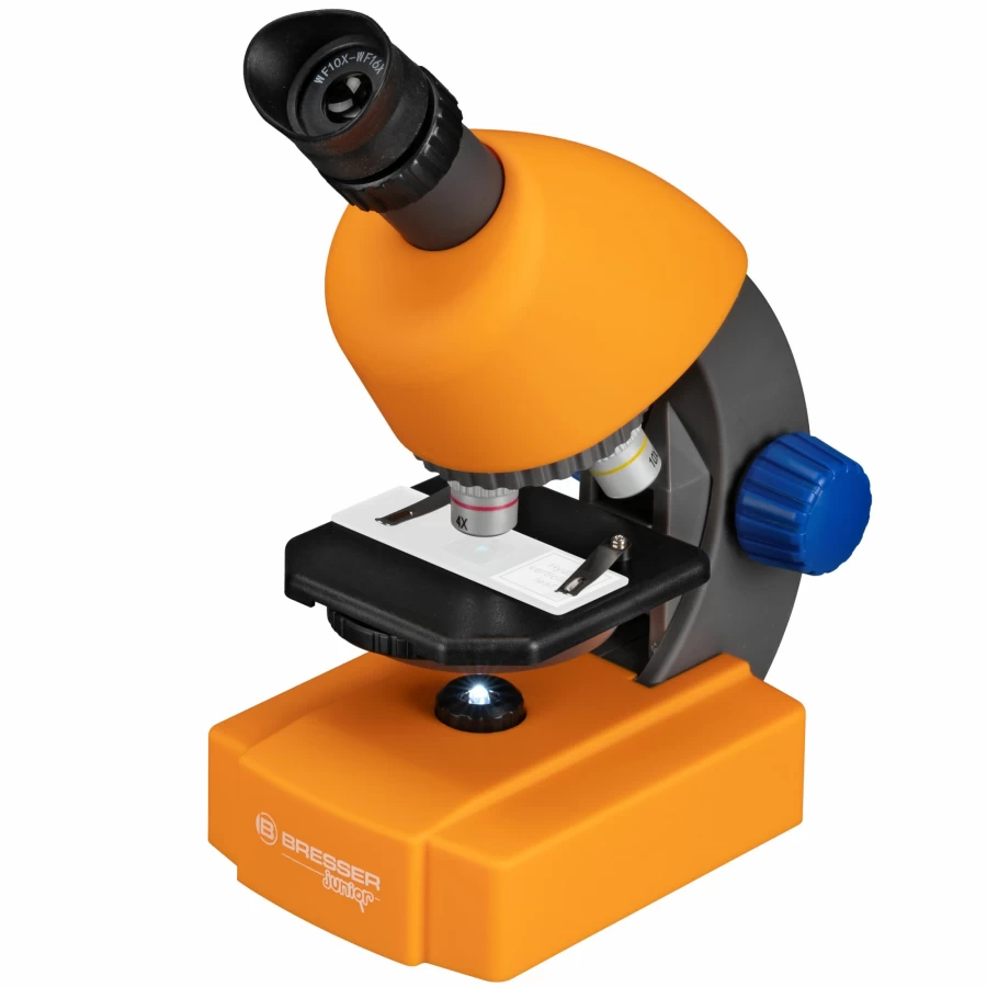Bresser Junior 40X-640X Microscope for Kids | High Magnification Educational Science Tool