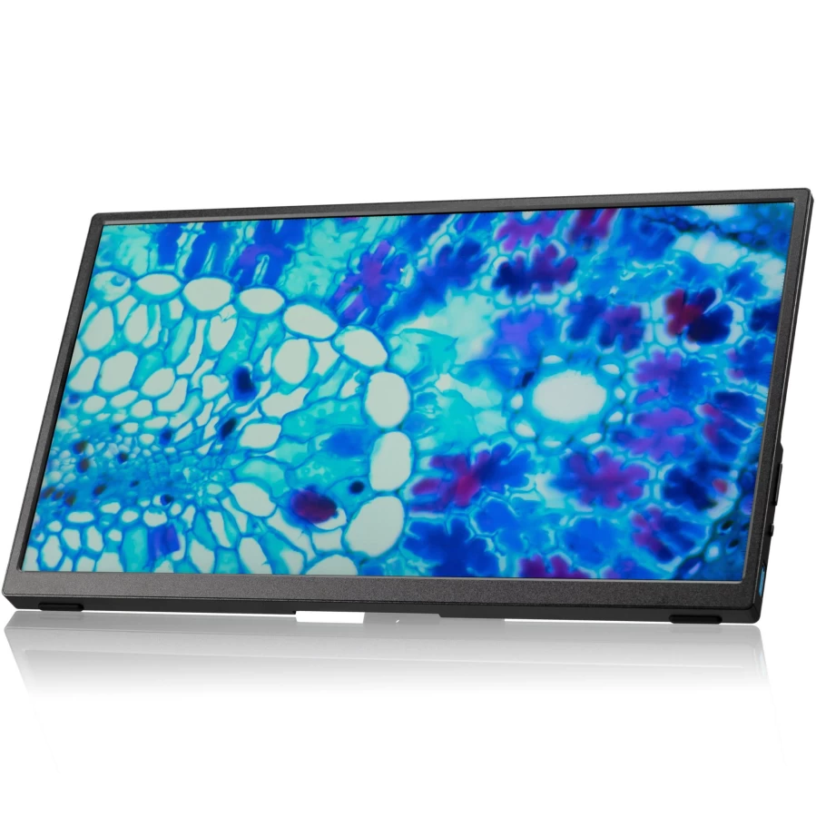 Bresser 13.3" HDMI Full HD Display for MikroCam Pro - Portable Monitor with High Resolution