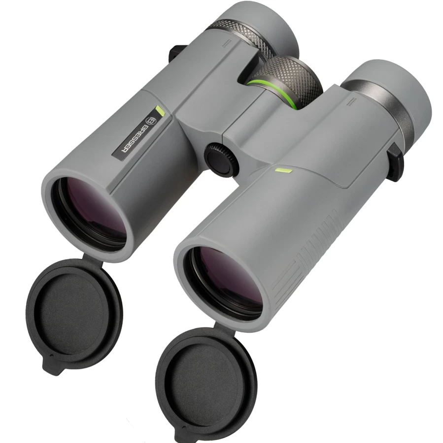 Bresser 10X42 Waterproof Binoculars - High Power Compact Roof Prism for Outdoor Hunting Bird Watching Travel