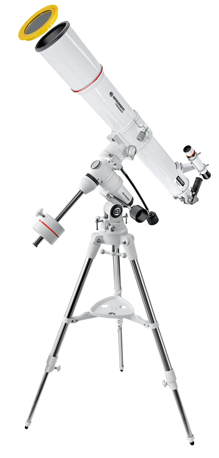 Bresser AR-90L 1200mm Refractor Telescope with EXOS-1 EQ4 Mount for Astronomy