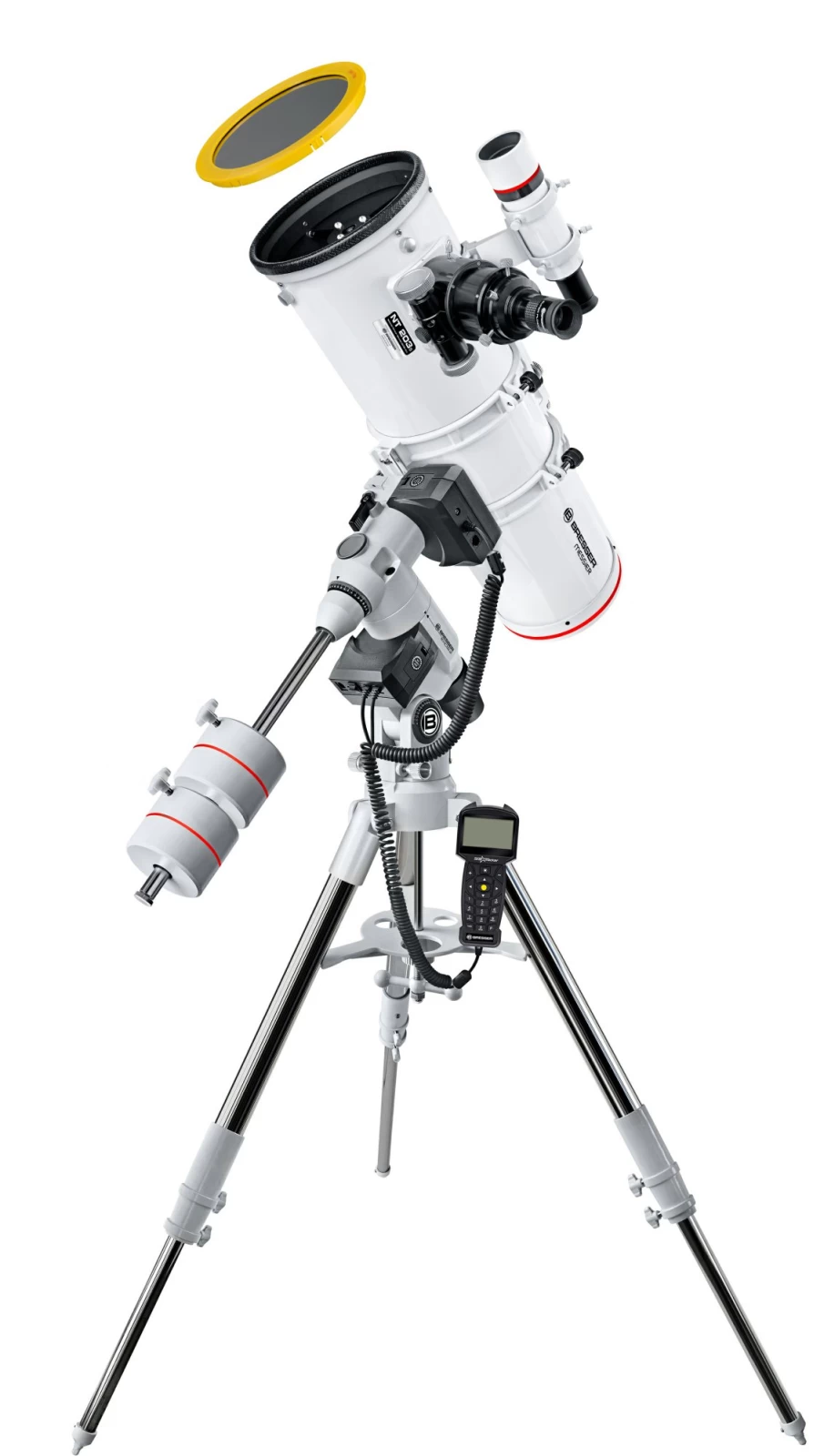 Bresser Messier NT-203S 8" Newtonian Telescope with EXOS-2 GoTo Mount for Astrophotography