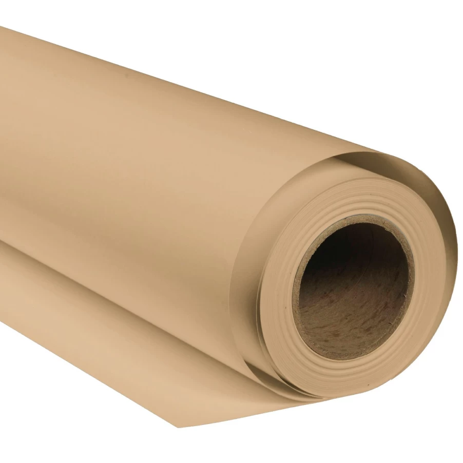 Bresser SBP15 Beige Paper Background Roll - 1.69m x 11m for Photography & Studio Backdrops