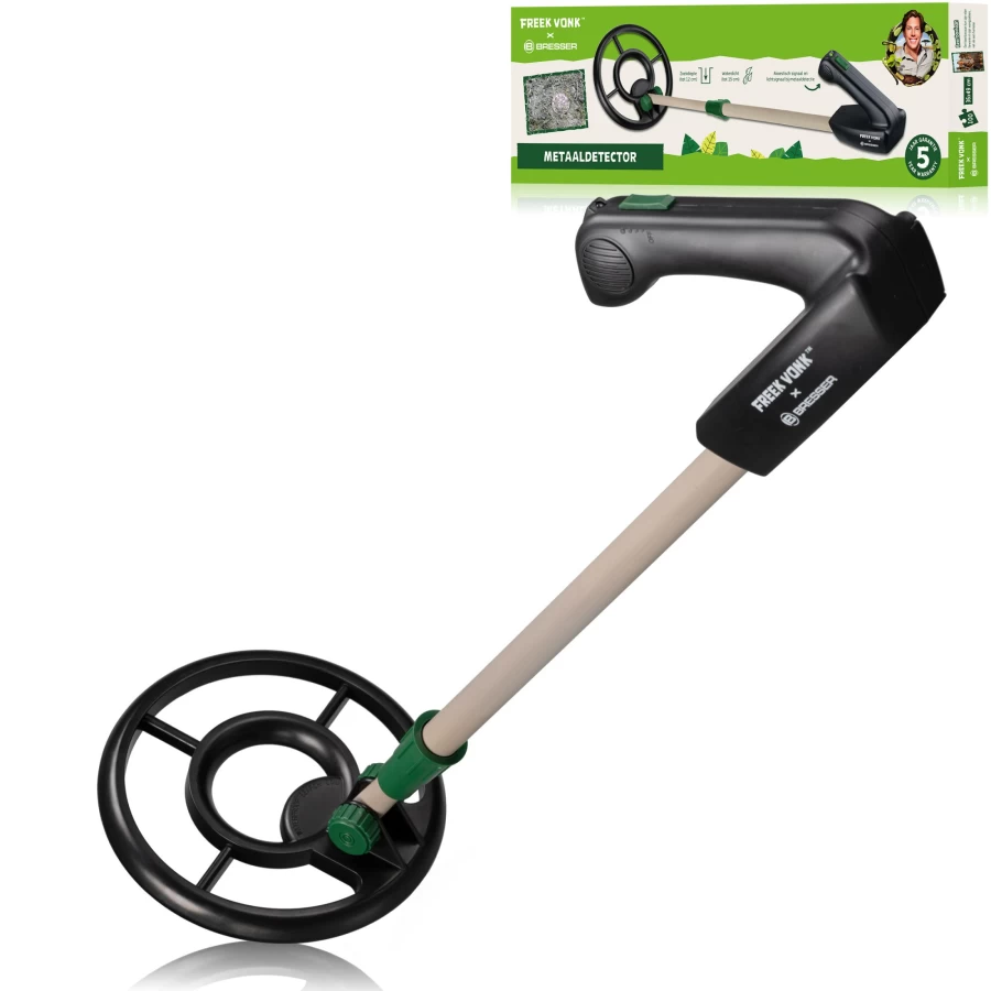 Bresser Freek Vonk Professional Metal Detector for Treasure Hunting