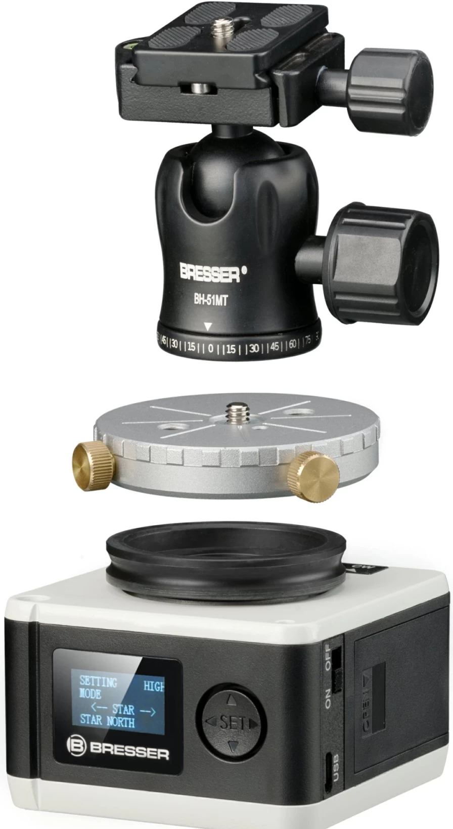 Bresser StarTracker PM-100 Astronomical Telescope Mount for Astrophotography