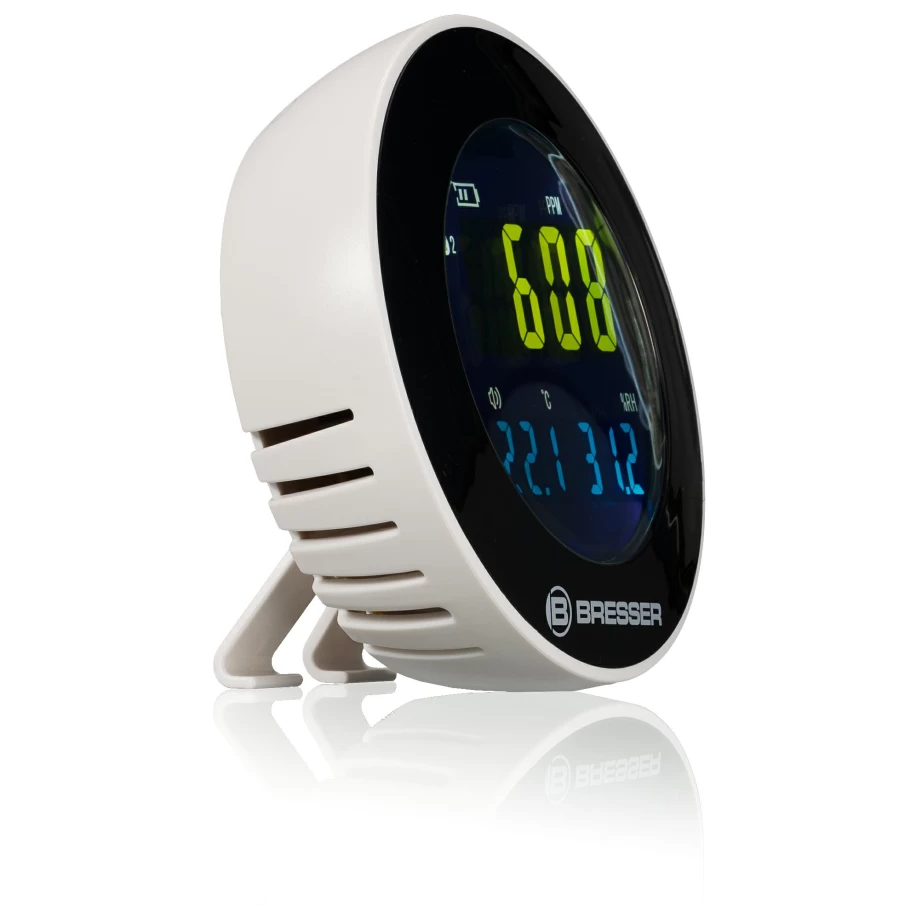 Bresser CO2 Monitor with Data Logger - Accurate Air Quality Measurement and Analysis Tool