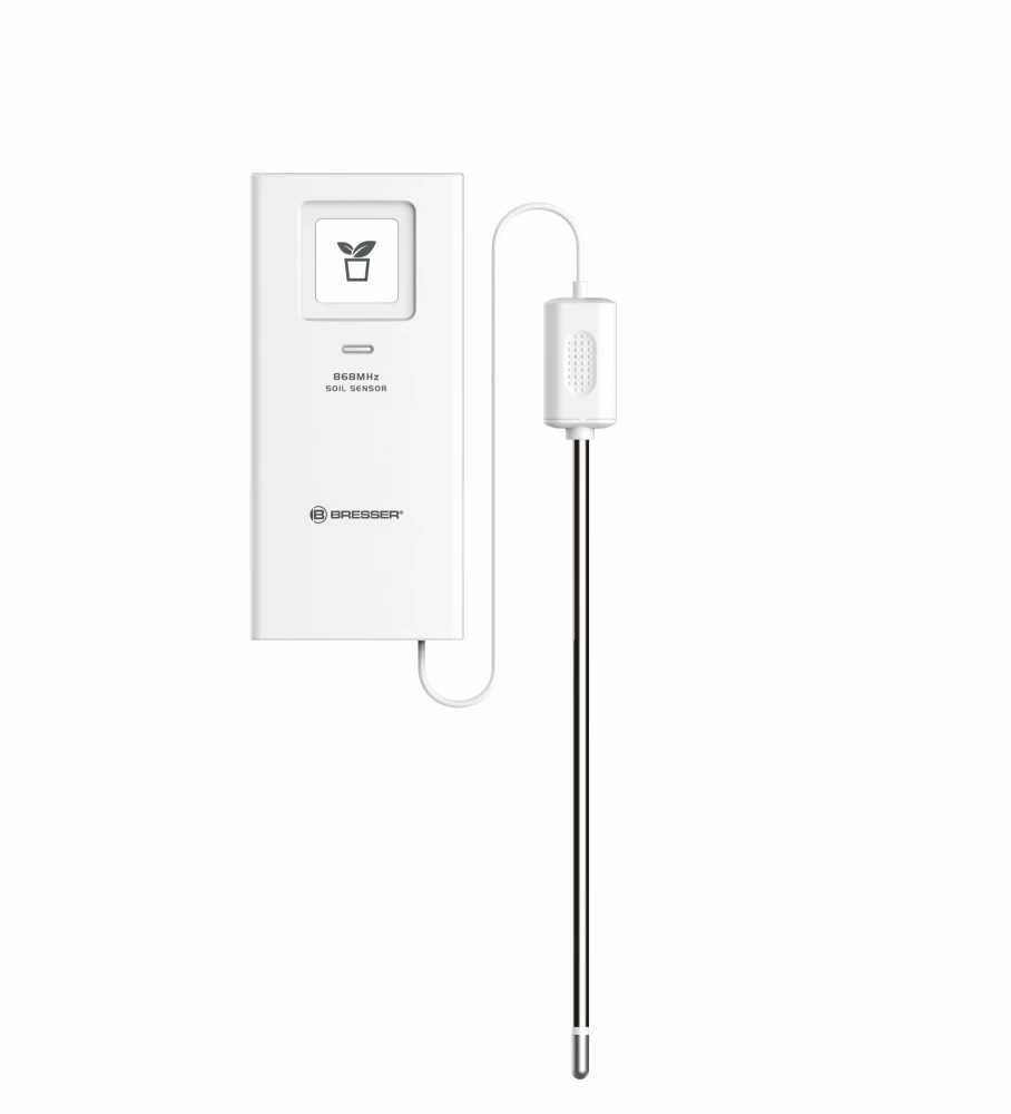 Bresser Digital Soil Moisture and Temperature Meter - Accurate Garden Soil Tester for Plants
