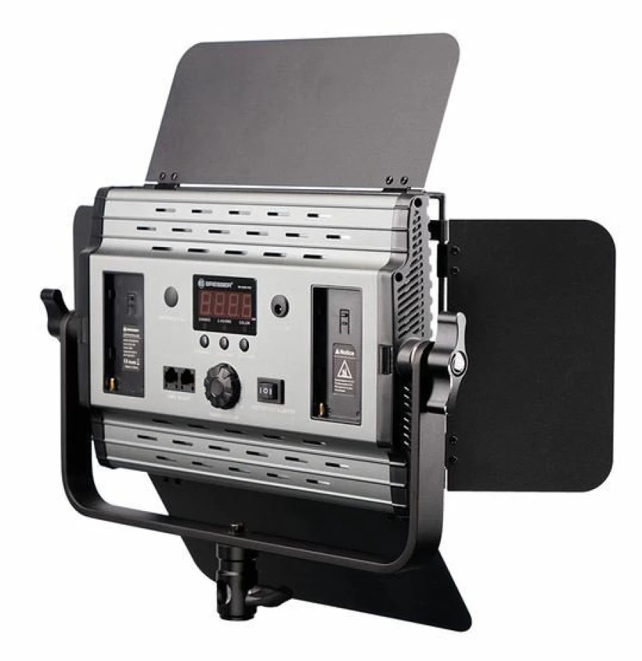 Bresser BR-S60B Pro 60W Bi-Color LED Panel Light with Adjustable Brightness for Studio Photography