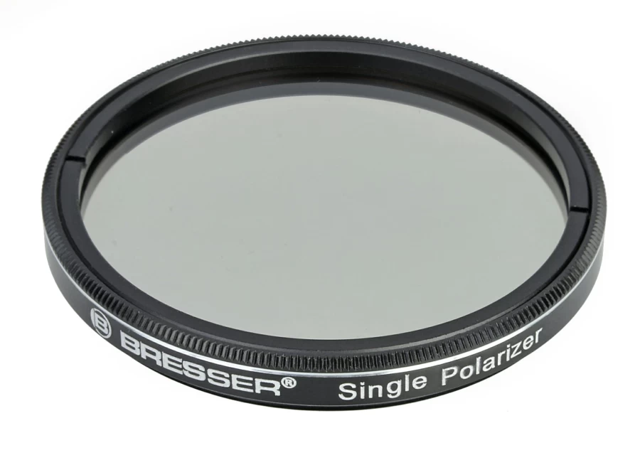 Bresser 2 Inch Single Polarizing Filter for Telescopes and Cameras – Premium Polarizing Lens for Enhanced Clarity and Contrast