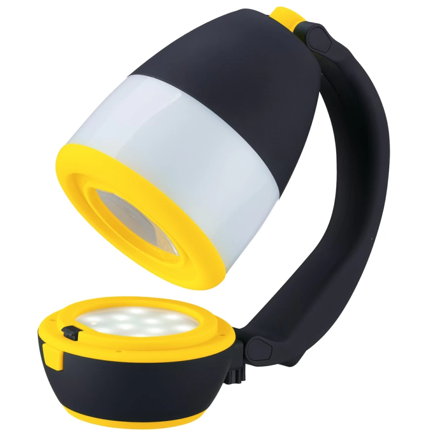 Bresser 3-in-1 Outdoor Lantern - Portable Camping Light, Flashlight, and Table Lamp for Hiking & Emergency