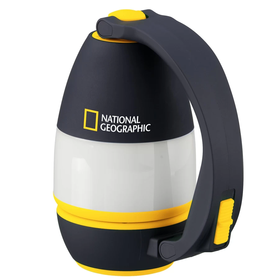 Bresser 3-in-1 Outdoor Lantern - Portable Camping Light, Flashlight, and Table Lamp for Hiking & Emergency