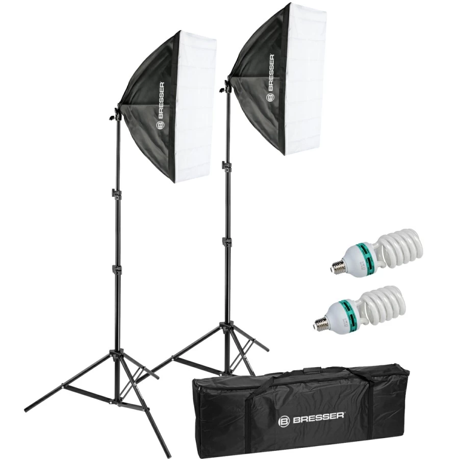 Bresser BR-220A Daylight Set - High-Quality Lighting Kit for Professional Use