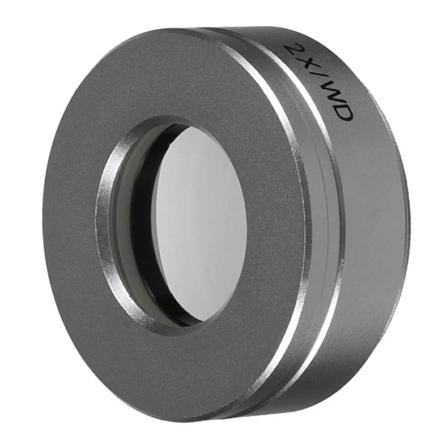 Bresser 2X Etd-201 Additional Objective Lens for Enhanced Microscope Viewing