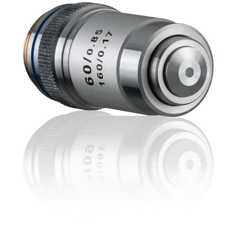 Bresser 60X DIN Standard Microscope Objective Lens for Precision Microscopy