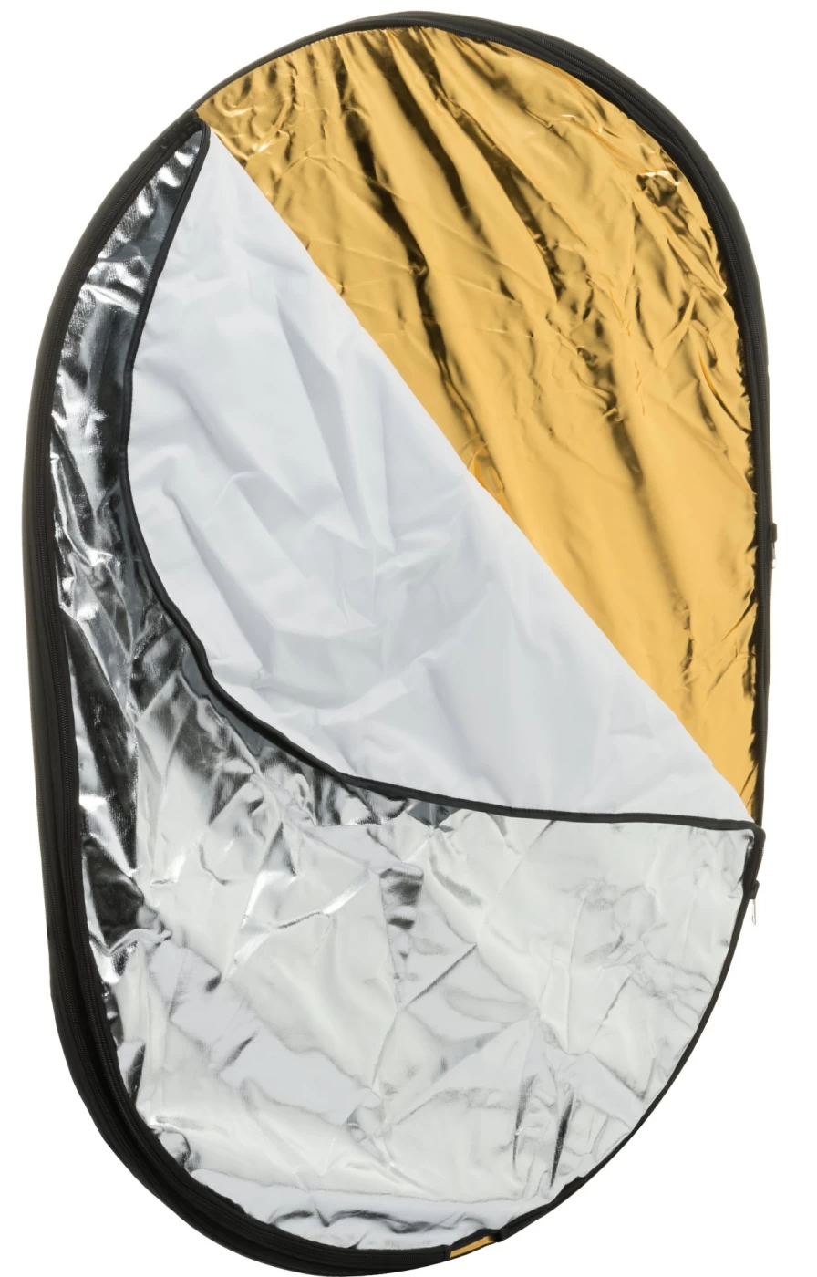 Bresser Br-Tr2 60x90cm Foldable Reflector, Diffuser, and Background for Photography