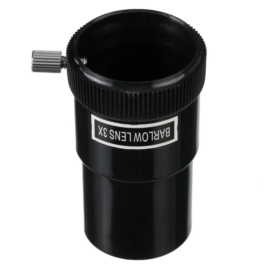 Bresser 1.25" 3X Barlow Lens for Telescopes - High-Powered Magnification for Astronomy