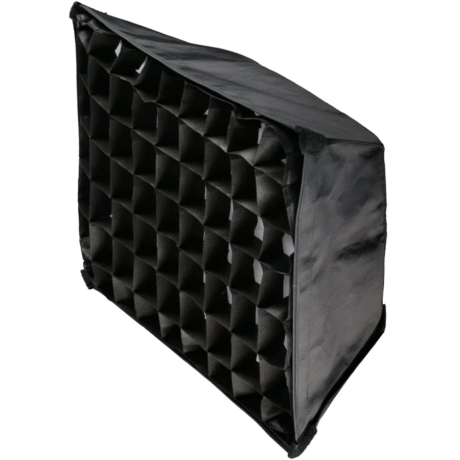 Bresser BR-S36B Pro 36W Bi-Color LED Panel Light with Softbox and Honeycomb Grid for Studio Photography