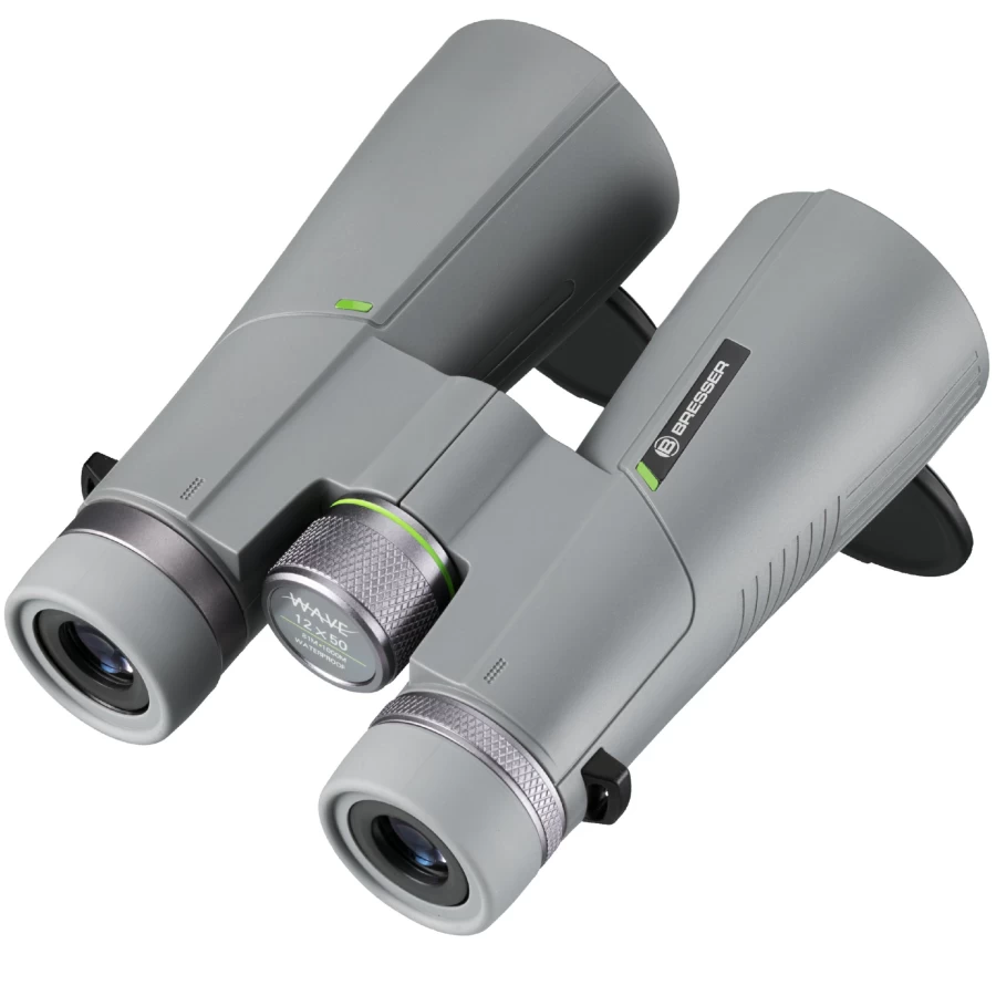 Bresser 12x50 Waterproof Binoculars - High Power Roof Prism for Outdoor, Hunting, and Bird Watching