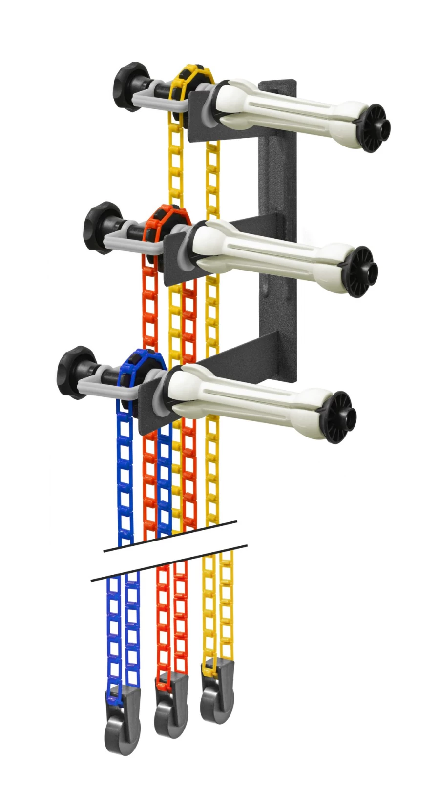 Bresser MB-1 Backdrop Mounting System - Wall or Ceiling Background Holder for 3 Backdrops