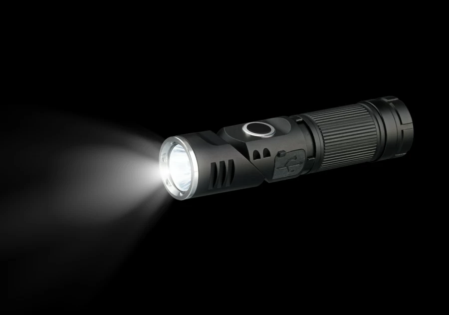 Bresser National Geographic Iluminos 450 LED Headlamp Flashlight - 450 Lumen Bright Light with Head Mount