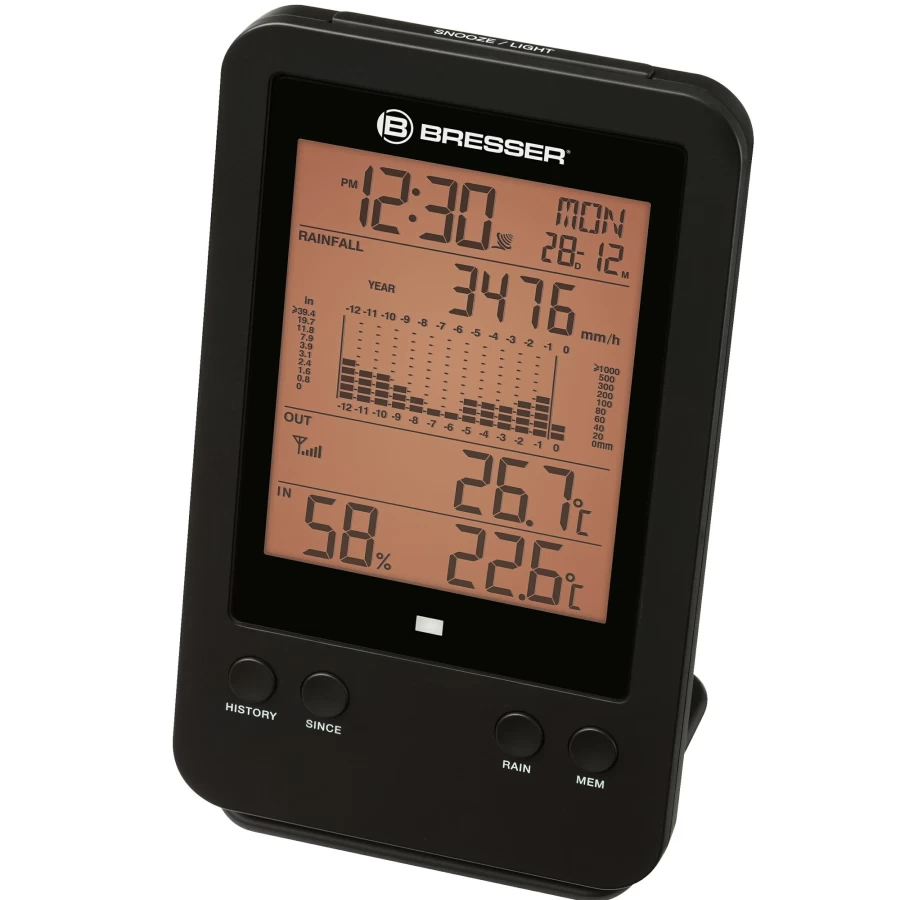 Bresser Professional Rain Gauge – High-Precision Outdoor Weather Measurement Tool