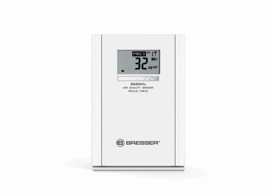 Bresser PM2.5 & PM10 Air Quality Monitor Meter – Portable Indoor/Outdoor Pollution Detector