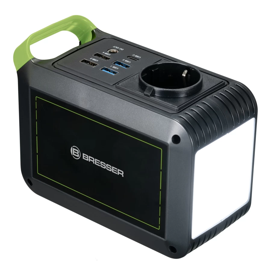 Bresser PSW 88 Portable Power Station – Reliable Backup Battery for Camping, Emergencies & Outdoor Adventures