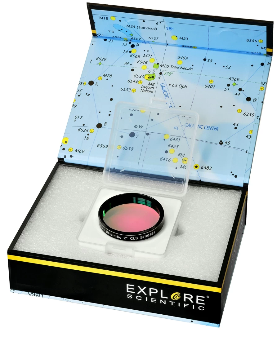 Bresser 2" CLS Nebula Filter for Deep Sky Exploration - Enhance Astronomical Viewing