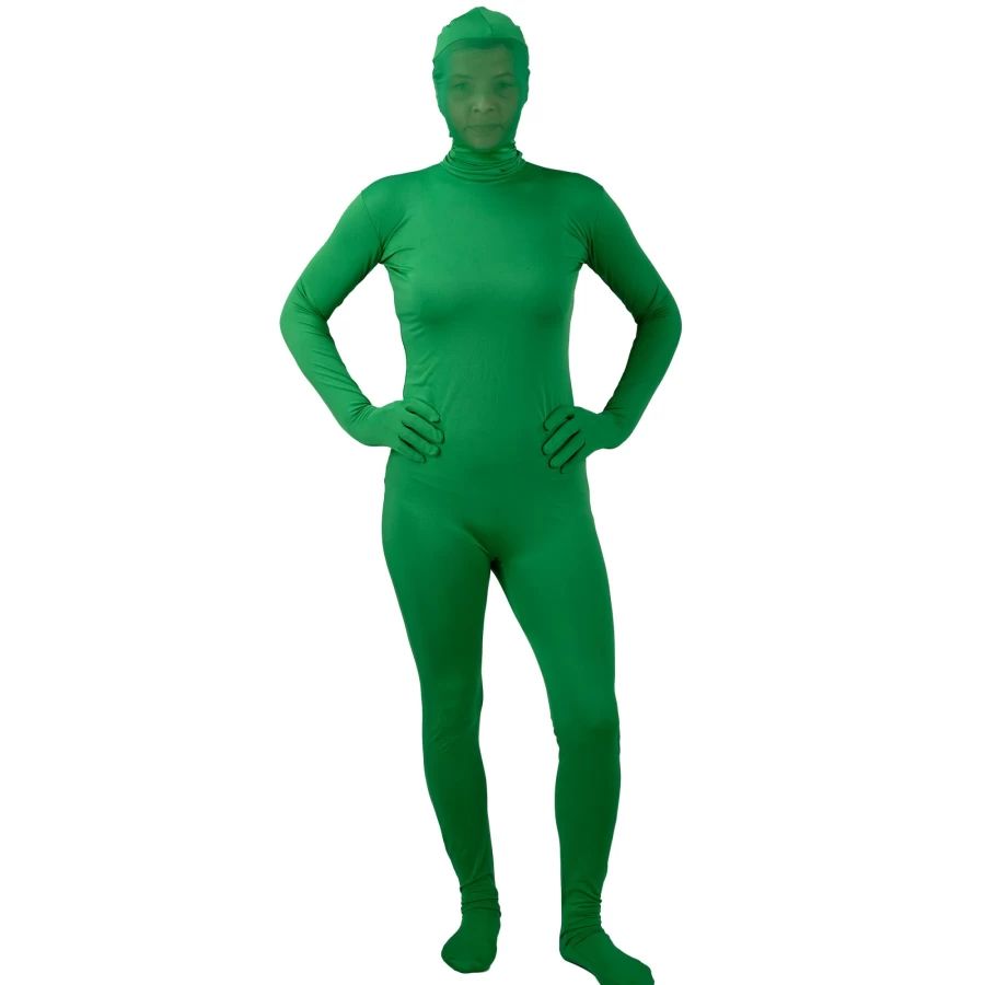 Bresser Br-C2S Chroma Key Green Screen Two-Piece Body Suit for Video Production and Photography