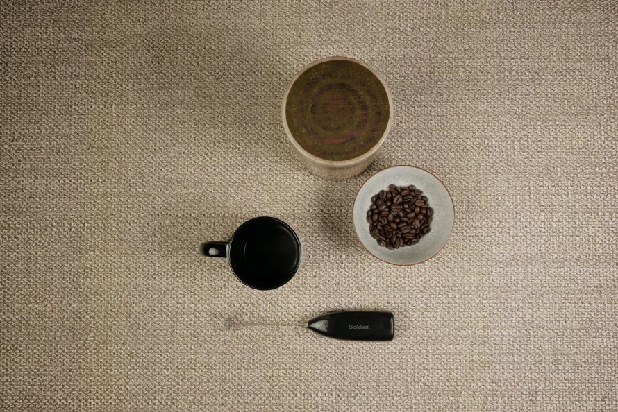 Bresser Jute Photography Background Cloth 80x120 cm with Decorative Motif for Studio Shoots