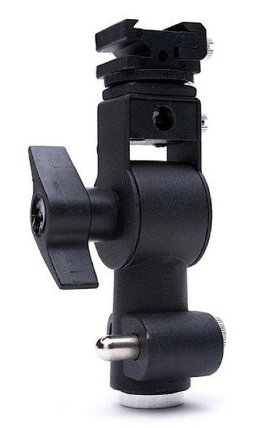 Bresser B-30 D-Bracket Flash Holder with Adjustable Tilt Head for DSLR Cameras